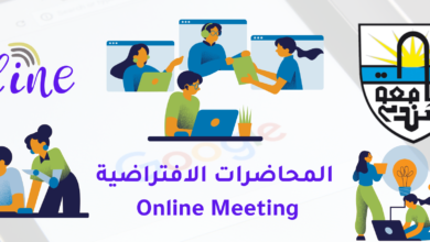 تطبيق المحاضرات الافتراضية جامعة شندي